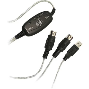 USB-Midi kabel USB 2.0/PS/2 slika