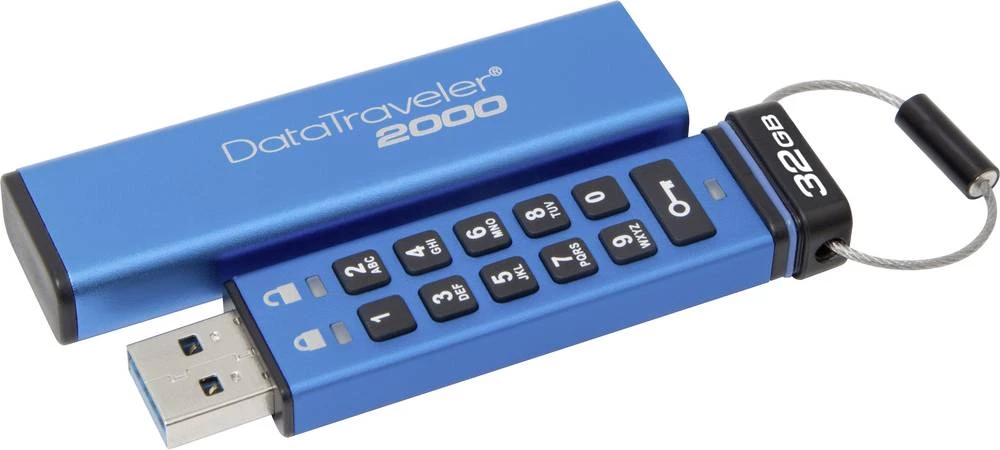 USB ključ Kingston DataTraveler&reg; 2000 32 GB Blau DT2000/32GB USB 3.1 slika