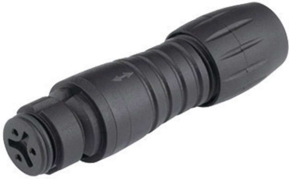 Subminijaturni okrugli konektor, serija 620 broj polova: 3 kabelska utičnica 3 A 99-9206-00-03 Binder 20 kom. slika