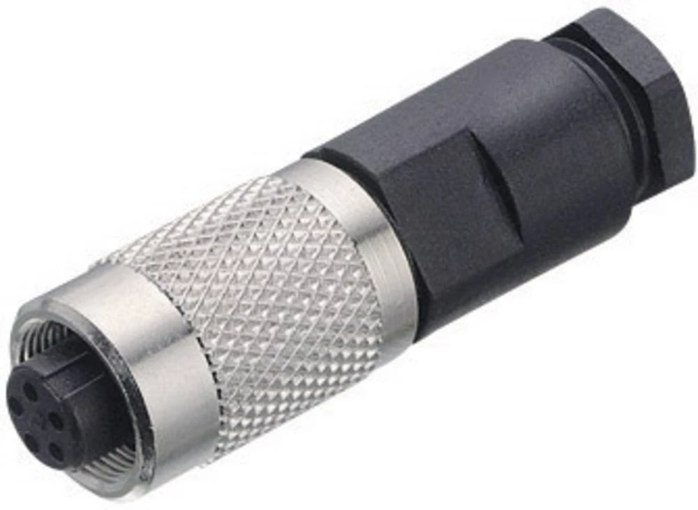 Subminijaturni okrugli konektor, serija 712 broj polova: 4 kabelska utičnica, ravna 3 A 99-0410-00-04 Binder 20 kom. slika