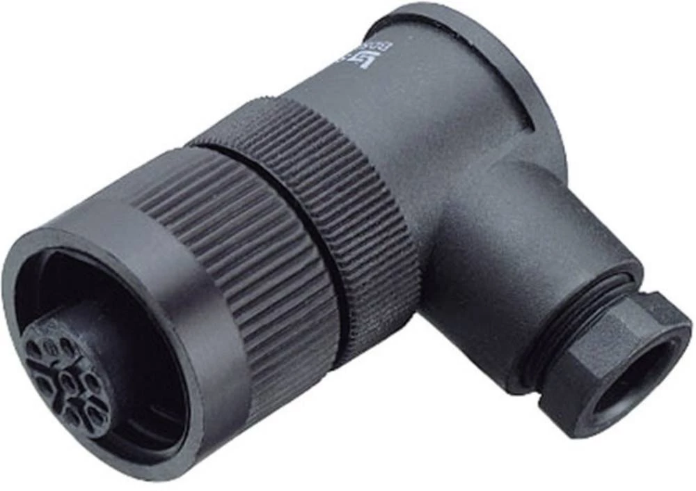 Standardni okrugli konektor, serija 693 broj polova: 6 + PE kabelska utičnica, kutna 10 A 99-4226-70-07 Binder 20 kom. slika