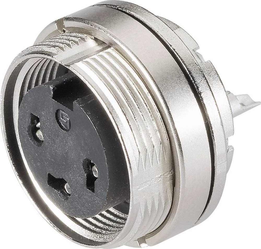 Minijaturni okrugli konektor, serija 723 broj polova: 8 DIN utičnica s prirubnicom 5 A 09-0174-80-08 Binder 20 kom. slika