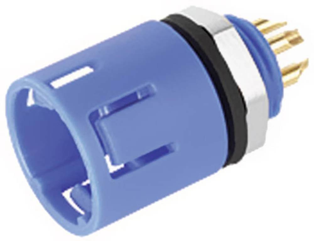 Subminijaturni okrugli konektor s kodiranjem u boji, serija 620 broj polova: 3 utikač s prirubnicom 3 A 99 9207 060 03 Binder 20 slika