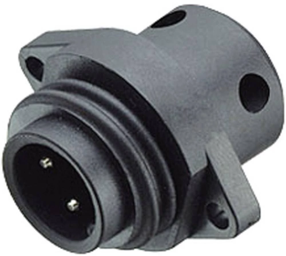 Standardni okrugli konektor, serija 692 broj polova: 3 + PE utikač s prirubnicom 16 A 09-0211-00-04 Binder 20 kom. slika