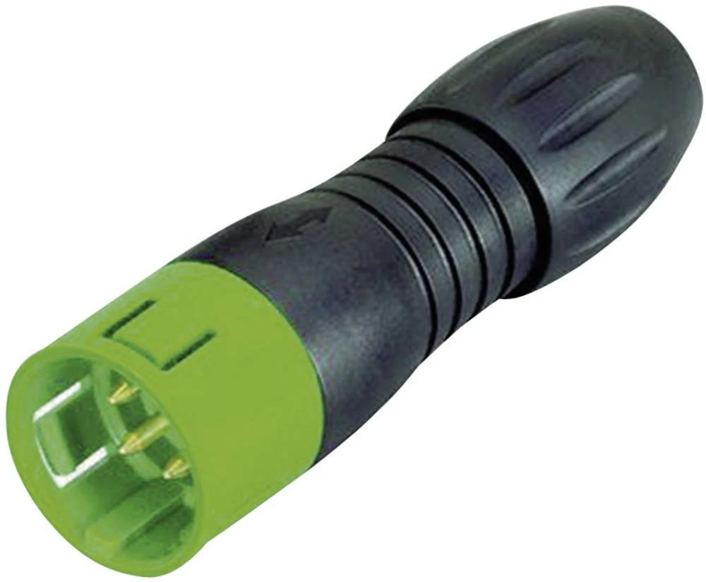 Minijaturni okrugli konektor s kodiranjem u boji, serija 720 broj polova: 8 kabelski utikač 2 A 99-9125-70-08 Binder 20 kom. slika