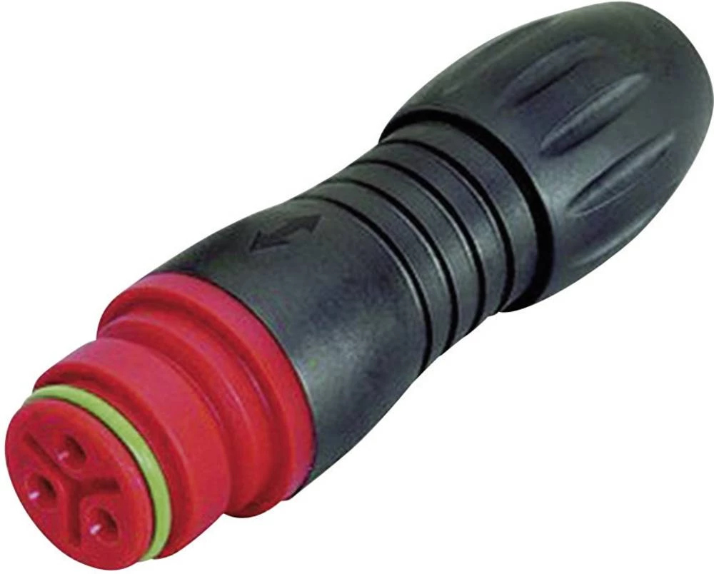 Minijaturni okrugli konektor s kodiranjem u boji, serija 720 broj polova: 3 kabelska utičnica 7 A 99-9106-50-03 Binder 20 kom. slika