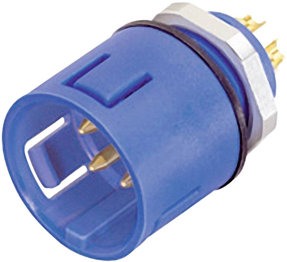 Minijaturni okrugli konektor s kodiranjem u boji, serija 720 broj polova: 8 utikač s prirubnicom 2 A 99-9127-60-08 Binder 20 kom slika