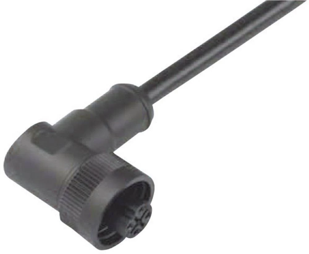 Standardni okrugli konektor, serija 692 broj polova: 6 + PE kutna utičnica s kablom 8 A 79-0238-20-07 Binder 20 kom. slika