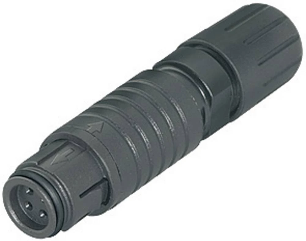 Subminijaturni okrugli konektor, serija 420 broj polova: 3 kabelska utičnica 1 A 99-4706-00-03 Binder 20 kom. slika