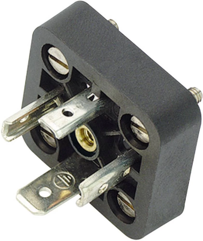 Konektor za magnetski ventil, serija A 210 crne boje 43-1715-000-04 broj polova:3+PE Binder sadržaj: 20 kom. slika