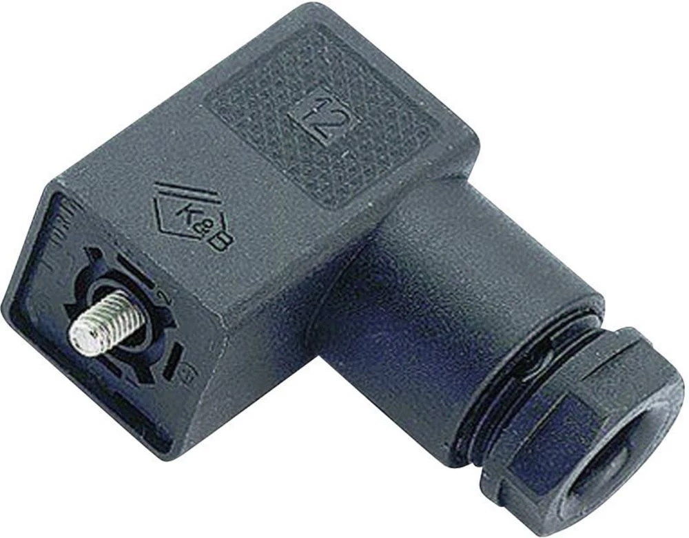 Konektor za magnetski ventil, serija C 235 crne boje 43-1932-004-04 broj polova:3+PE Binder sadržaj: 20 kom. slika