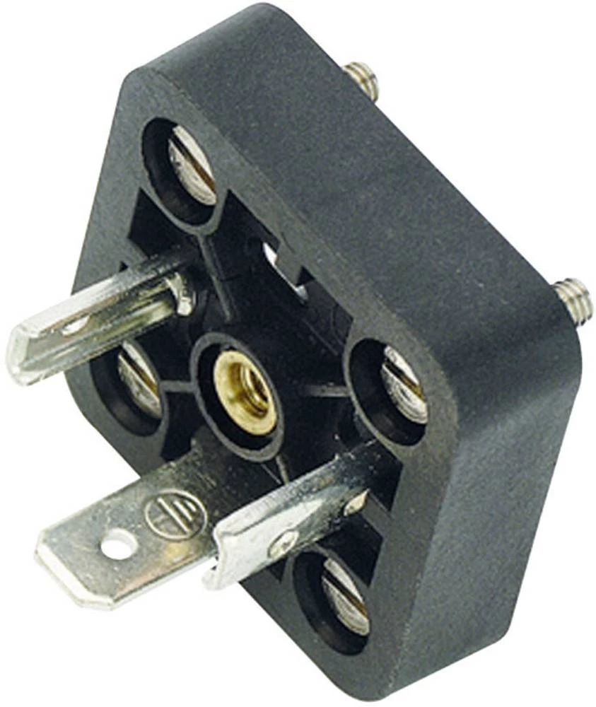 Konektor za magnetski ventil, serija A 210 crne boje 43-1713-000-03 broj polova:2+PE Binder sadržaj: 20 kom. slika