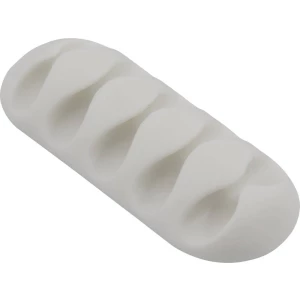 Držač kabla TC-6646548 TRU COMPONENTS samoljepljivi siva 1 kom. slika