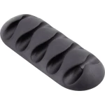 Držač kabla TC-6646560 TRU COMPONENTS samoljepljivi crna 1 kom.