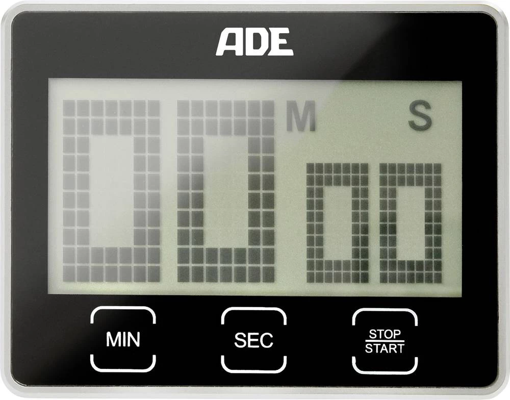 Tajmer ADE TD 1203 crne boje, digitalni slika