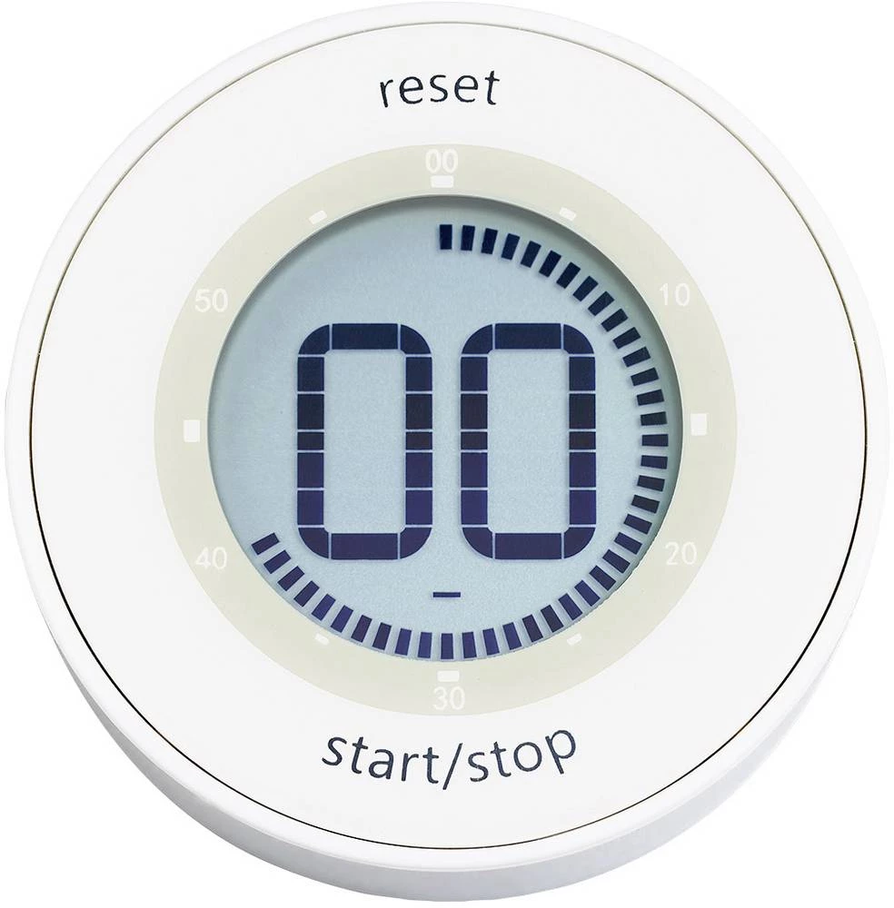 Tajmer ADE kuhinjski mjerač vremena TD 1800 bijele boje, digitalni slika