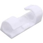 Samoljepljivi držač kabla TC-6649832 93015c305r TRU COMPONENTS bijela 1 kom.