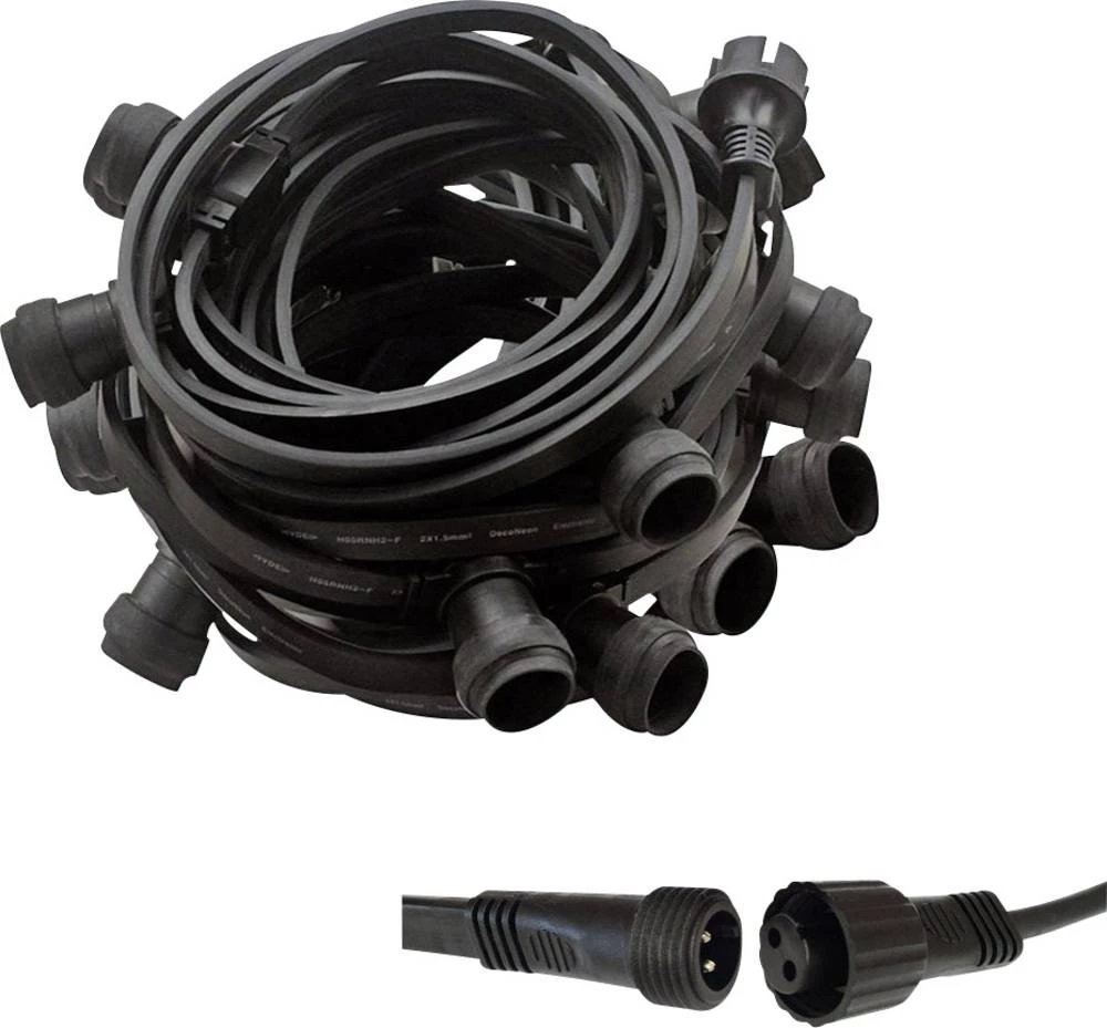 Svjetlosni lanac za zabave, vanjski, na struju, dužina osvjetljenja: 30 m LEDmaxx Illu-31 slika