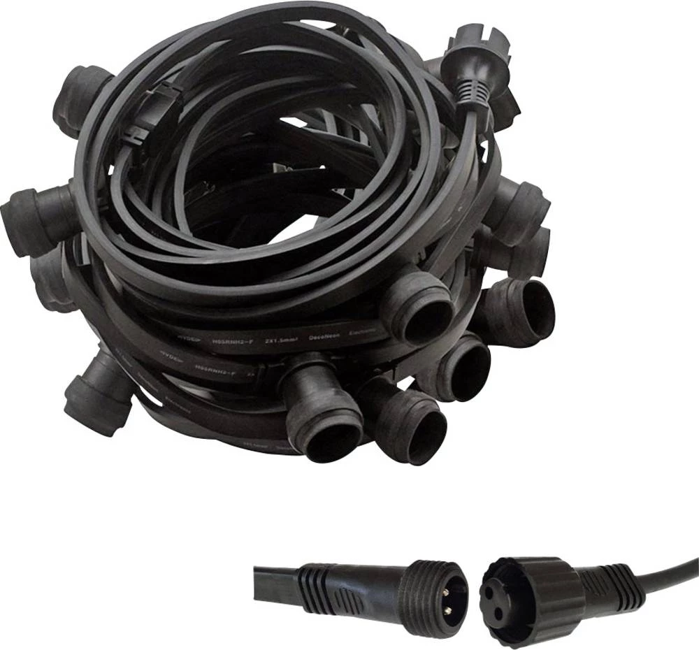 Svjetlosni lanac za zabave, vanjski, na struju, dužina osvjetljenja: 50 m LEDmaxx Illu-50 slika