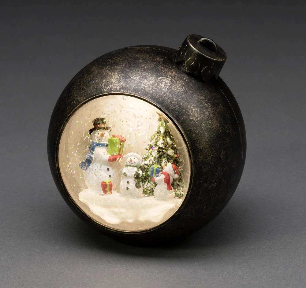 LED dekorativno osvjetljenje, loptica, snjegović, toplo bijela LED (jednobojna) Konstsmide 4361-000 slika