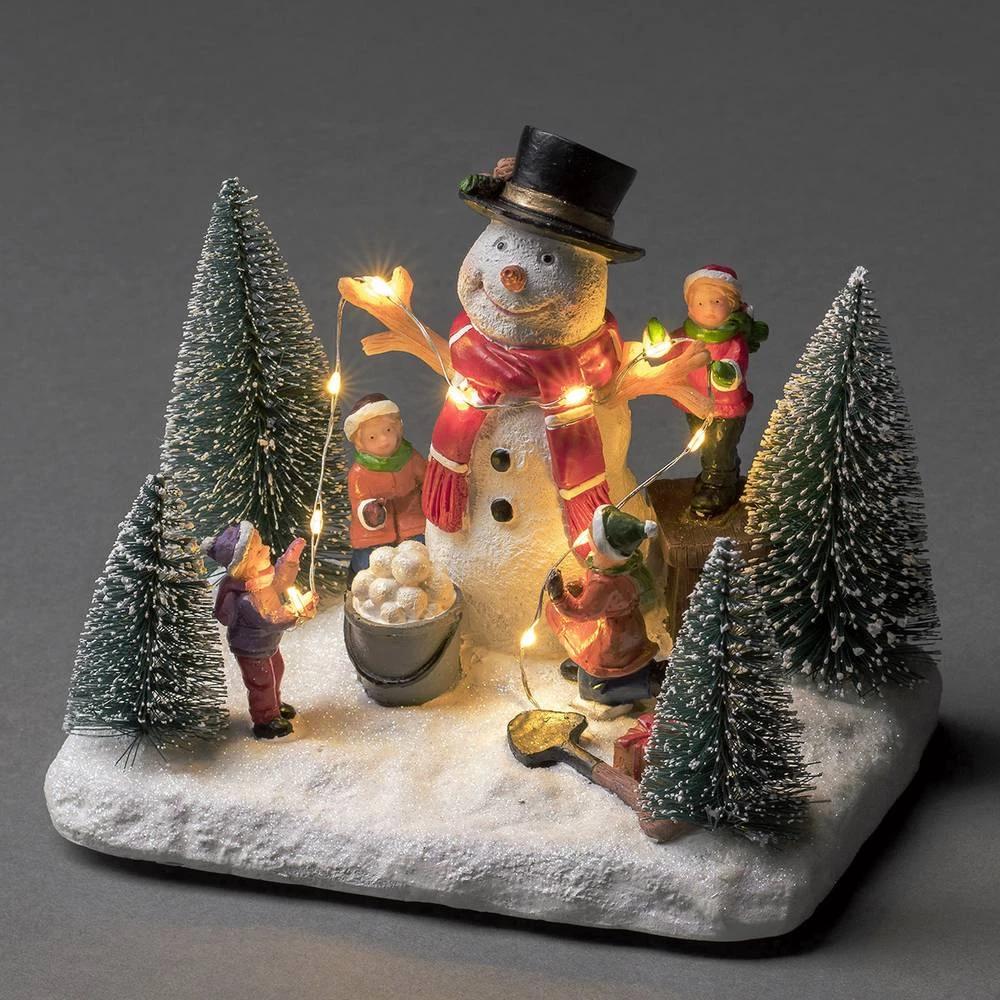 LED krajolik, snjegović, žute boje LED (jednobojna) Konstsmide 4202-000 slika