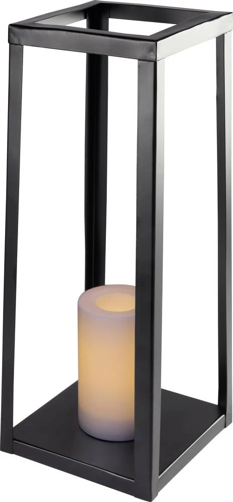 LED dekorativna svjetiljka Iron 400 Polarlite LED svjetlo boje jantara crna slika