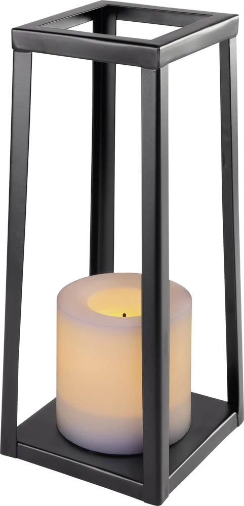 LED dekorativna svjetiljka Iron 240 Polarlite crna svjetlo boje jantara (Š x V) 100 mm x 240 mm slika