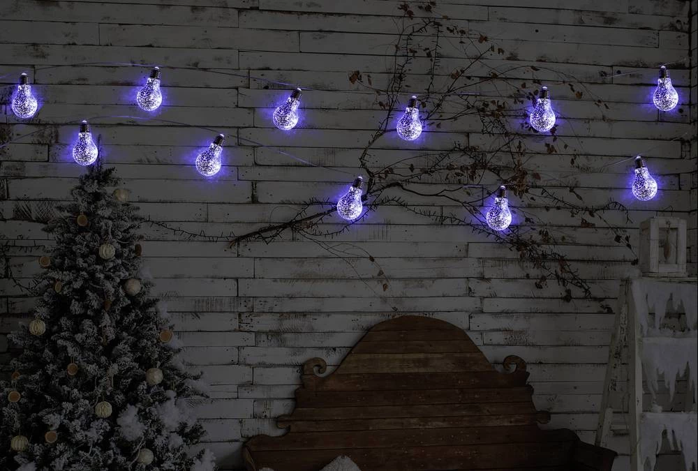 Polarlite svjetlosni lanac s motivom, žarulje, unutarnji, na struju 50 kom. LED hladno bijela slika