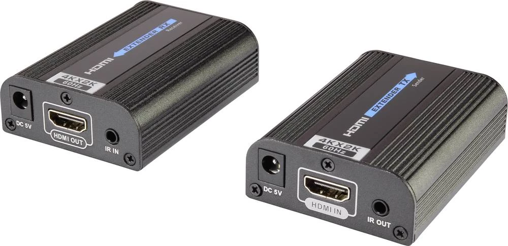HDMI&trade; produljenje SpeaKa Professional infracrveni ekstender preko mrežnog kabla RJ45 rezolucija (maks.): 4096 x 2160 pikse slika