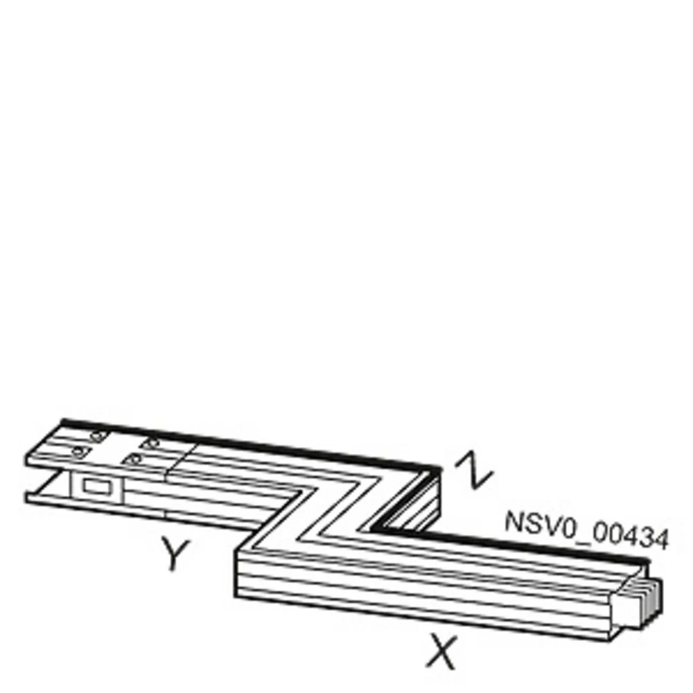 Sustav šina Z element, desno Siemens BVP:261811 slika