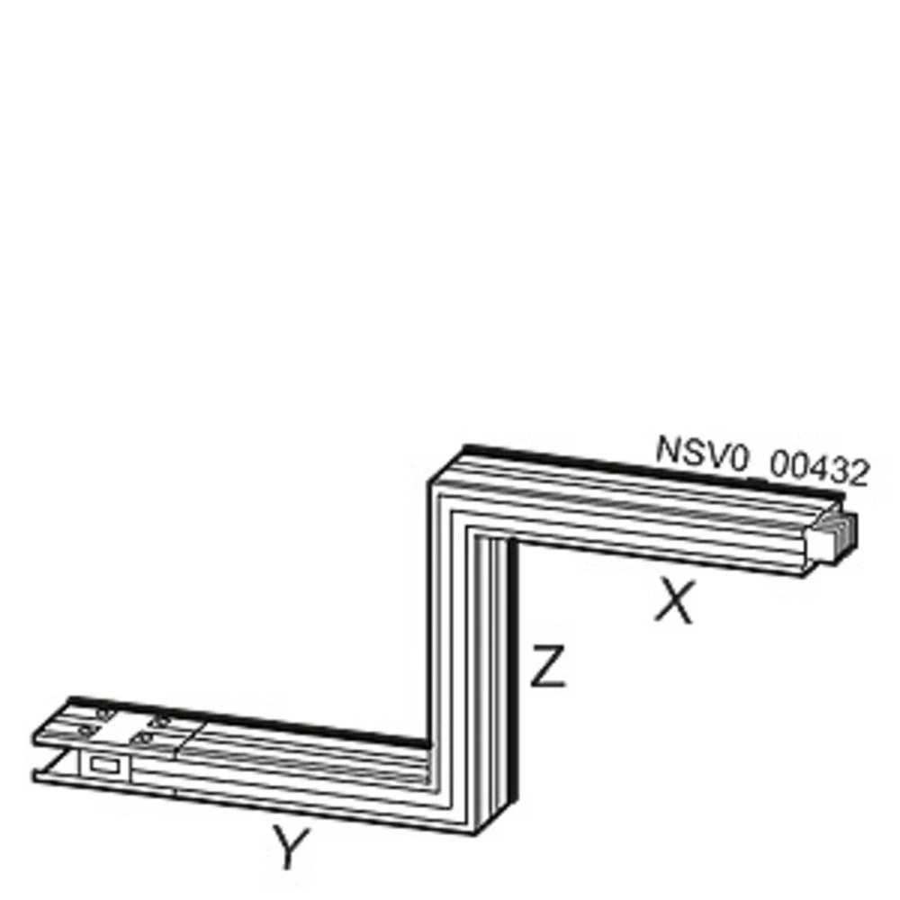 Sustav šina Z element, otraga Siemens BVP:261814 slika
