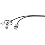 iPad/iPhone/iPod Podatkovni kabel/Kabel za punjenje [1x Muški konektor USB 2.0 tipa A - 1x Muški konektor USB 2.0 tipa Micro B,
