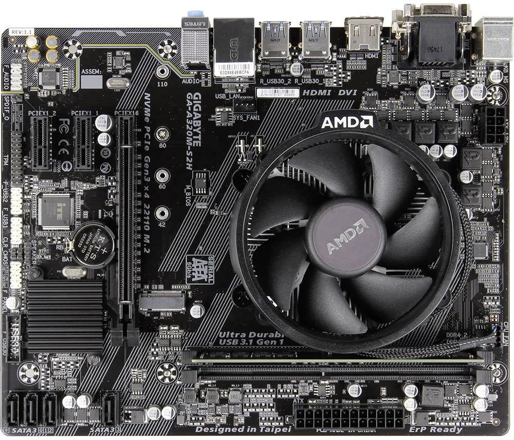 PC Tuning komplet (Office) AMD Ryzen 3 2200G (4 x 3.5 GHz) 8 GB Micro-ATX slika