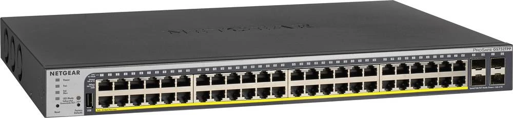Mrežni preklopnik RJ45/SFP NETGEAR GS752TPP 52 ulaza PoE funkcija slika