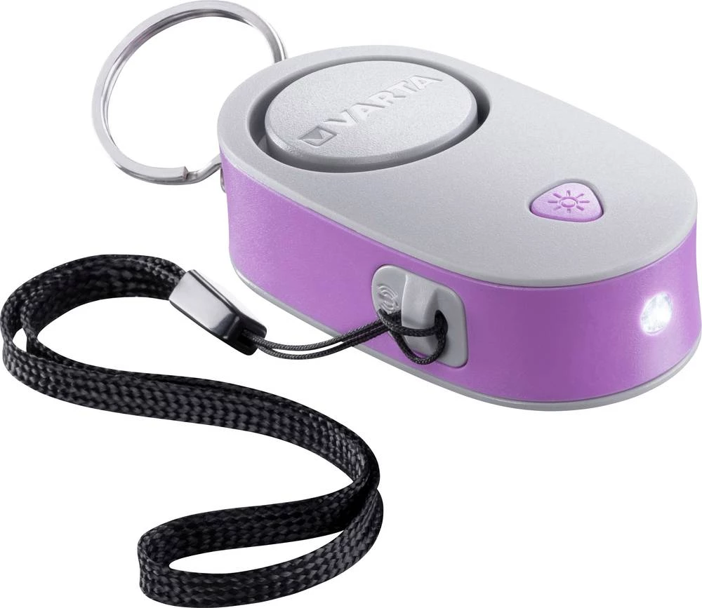 Sigurnosna alarmna LED svjetiljka Varta s privjeskom za ključeve na baterije 8 lm 6 h slika