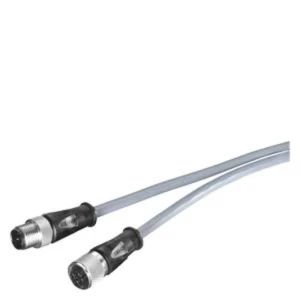 Siemens 6XV18015DE30 Mrežni kabel, priključni kabel za štednjak Priključni kabel M12-180 / M12-180 za struju. ET 200 slika