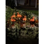Akrilna figura flamingo, jantarne boje LED Konstsmide 6267-803 jantarne boje