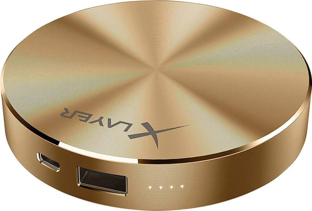 Powerbank (dodatna baterija) Meets Fashion Xlayer LiPo 6000 mAh zlatna slika