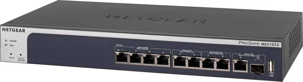 Mrežni preklopnik RJ45/SFP NETGEAR MS510TX 10 ulaza slika