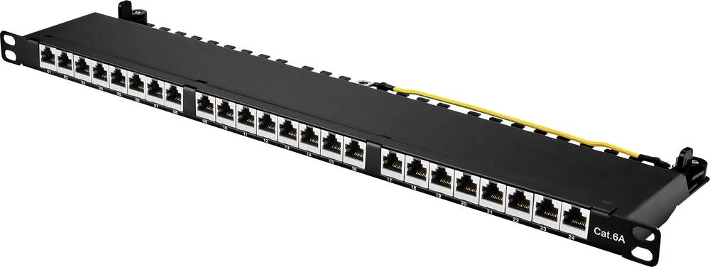 24 ulaza Mreža Patch panel Renkforce CAT 6A 0.5 U slika