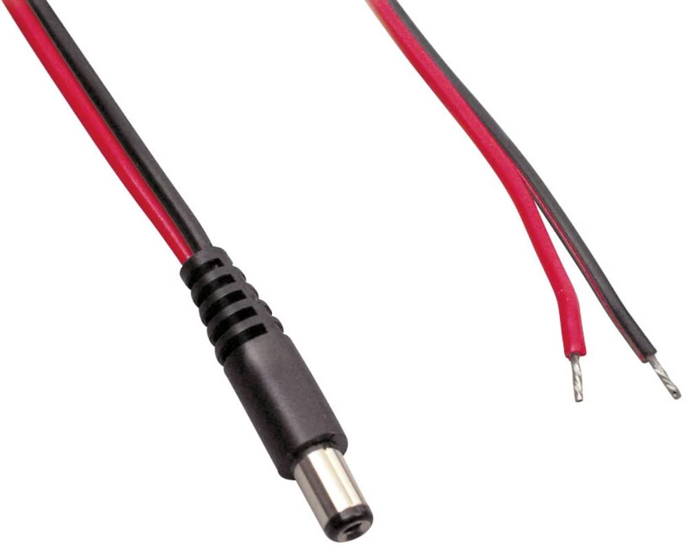 Niskovoltni priključni kabel TRU COMPONENTS niskovoltni utikač - otvoreni krajevi kabla 5.50 mm 5 m 1 kom. slika