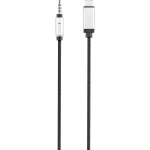 USB / Utičnica Audio Priključni kabel [1x Muški konektor USB-C™ - 1x 3,5 mm banana utikač] 1.2 m Crna Aluminijski utikač R