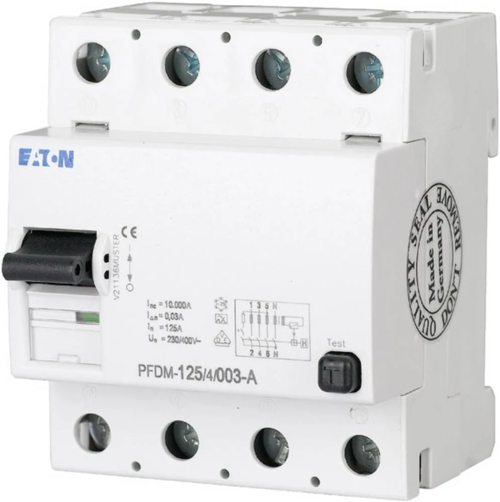 Eaton 235920 FID zaštitna sklopka 4-polni 125 A 0.03 A 400 V/AC slika
