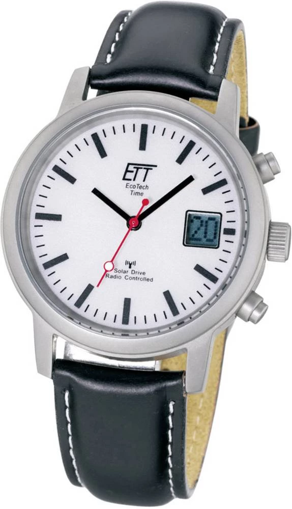 Radijski kontrolirani solarni ručni sat EGS-11885-11L (promjer x V) 40 mm x 11 mm titan, kućište: plemeniti čelik, titan,beschic slika