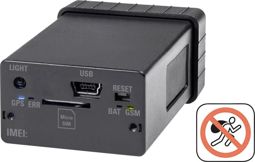 Mini alarmni uređaj Crna s GPS praćenjem Renkforce GX-111 RF-3506043 slika