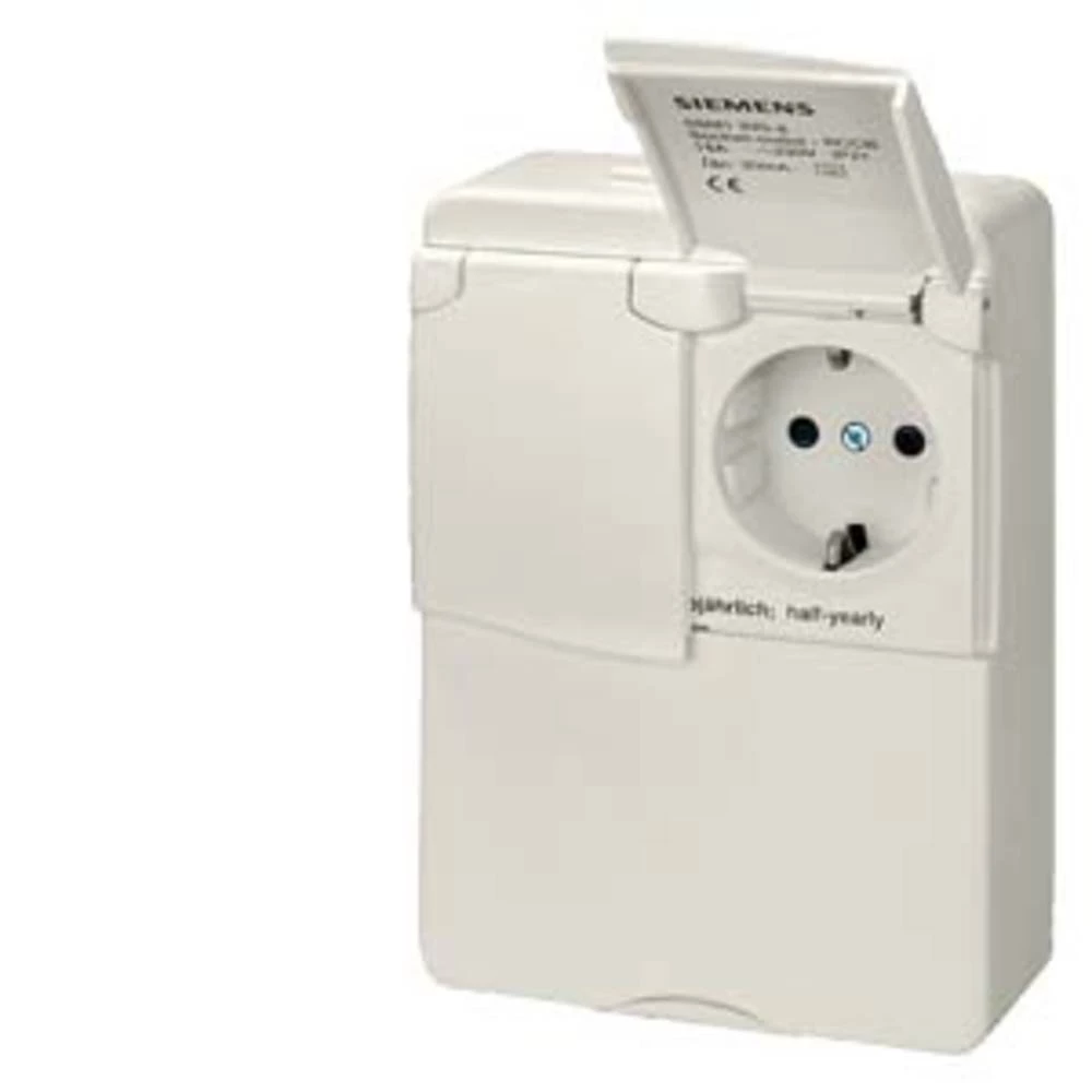 Podžbukna sigurnosna zaštitna utičnica Siemens 5SM19208 slika