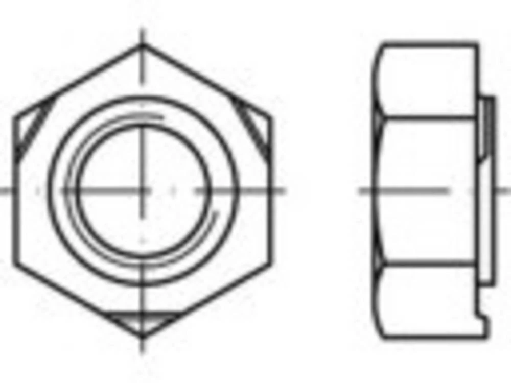 Matice za zavarivanje M3 DIN 929 Nehrđajući čelik A4 100 ST TOOLCRAFT TO-5358207 slika