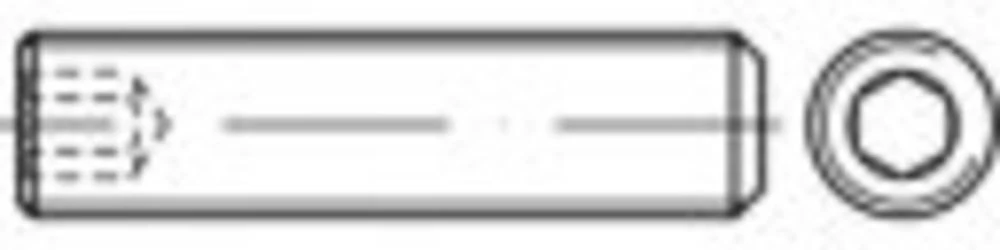 Navojni zatik M6 50 mm Nehrđajući čelik A2 TOOLCRAFT TO-5369700 25 ST slika