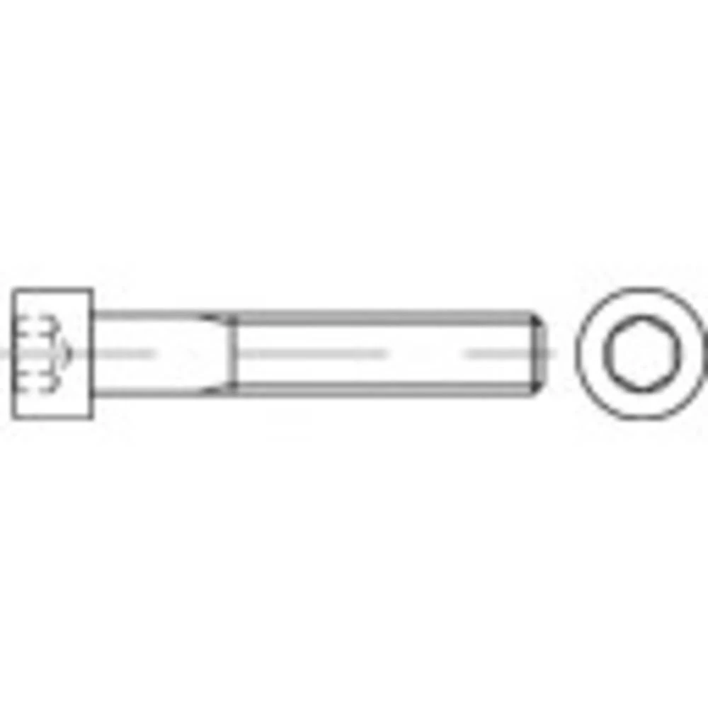 Vijci s cilindričnom glavom M20 60 mm Unutarnji šesterostrani DIN 912 25 ST TOOLCRAFT TO-5382564 slika