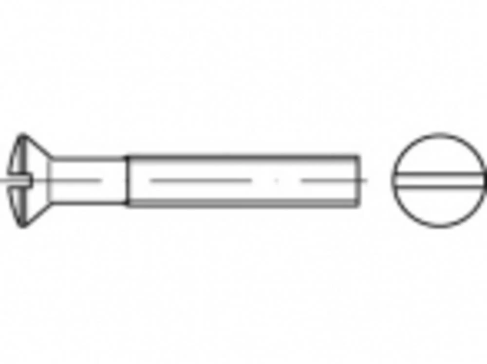 Vijci s upuštenom lećastom glavom M5 40 mm Utor ISO 2010 Čelik Galvansko pocinčani 500 ST TOOLCRAFT TO-5392542 slika